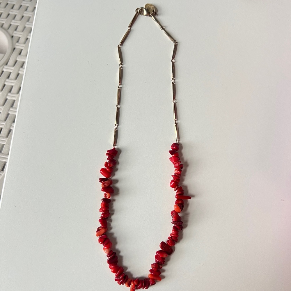 Zara Coral necklace